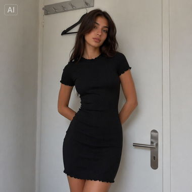 Abito nero Urban Classics