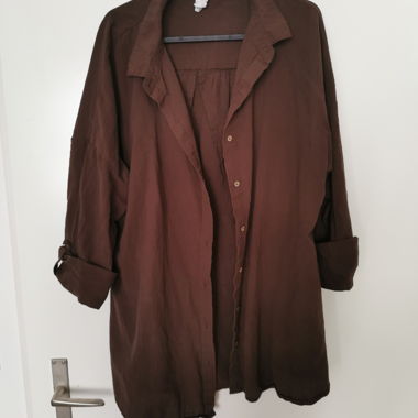 Oversized Hemdshirt