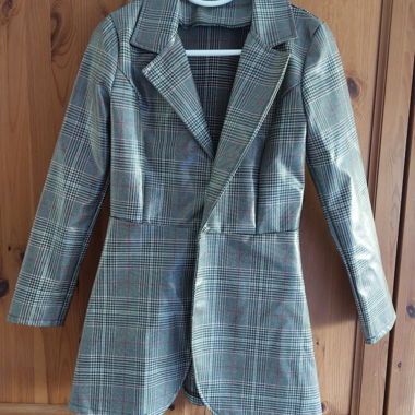 Imperméable with gingham/check/tartan motifs