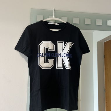 Schwarzes T-Shirt Calvin Klein, Grösse S