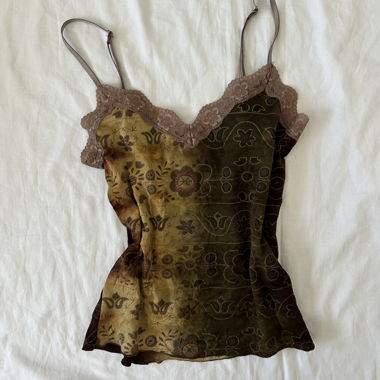 Vintage Sommer-Top Grösse S