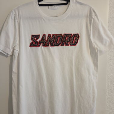 T-shirt con logo Sandro