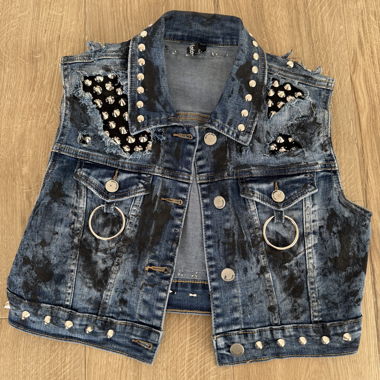 Custom Made Harley-Davidson Denim Jacket