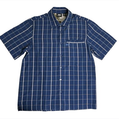 Chemise Helly Hansen, bleu à carreaux, taille M