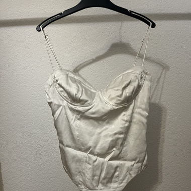 Body style corset blanc