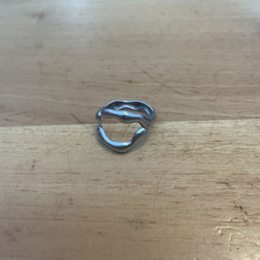 silber ring