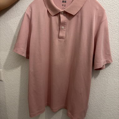 Polo rosa Uniqlo