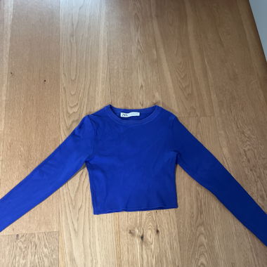 Zara Langarm Blau