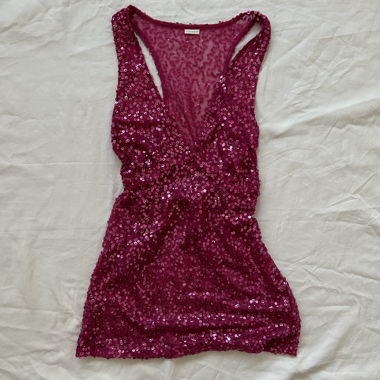 Vintage Ibiza Stil Sommer-Top Größe S