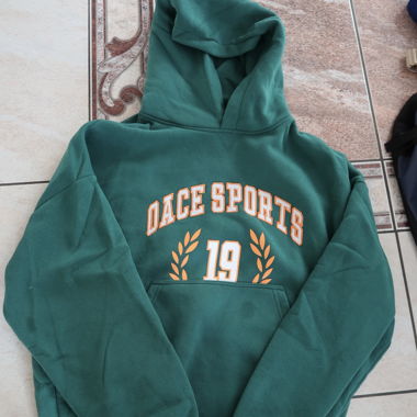 OACE green sports hoodie XL