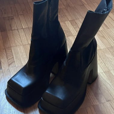 Stivali in pelle ASOS