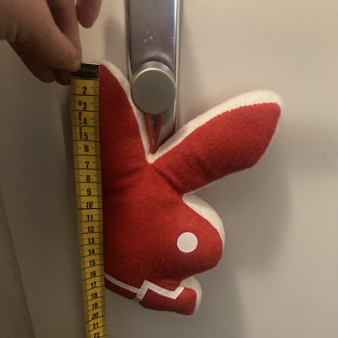Deco peluche lapin 