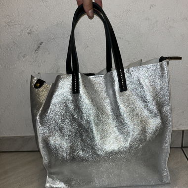 Sac argenté