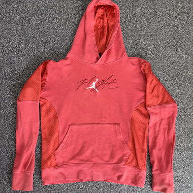 Hoodie Jordan Nike Flight Rouge Jumpman Mesh
