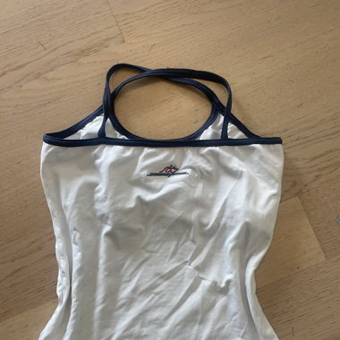 Y2k Vintage Secondhand Top mit doppelter Lage