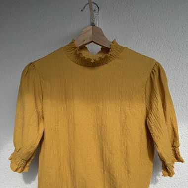 Neue gelbe Blouse Gr.S