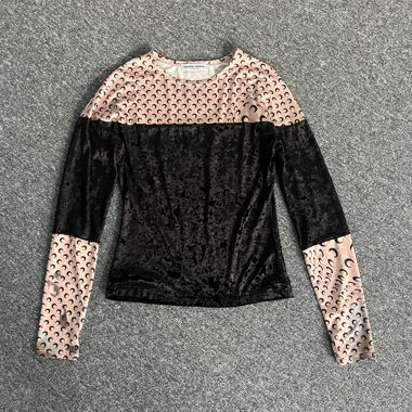 MARINE SERRE Maglia a maniche lunghe