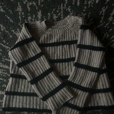PullandBear pull en laine à rayures
