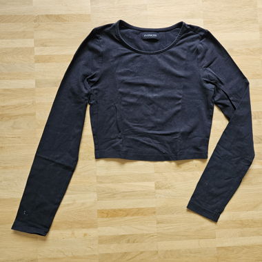 Shirt schwarz bauchfrei