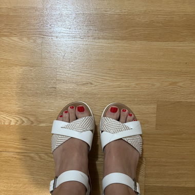 White Sandals