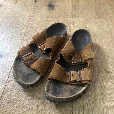 Sandales en daim Birkenstock