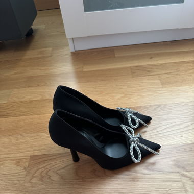 Escarpins noeud Zara