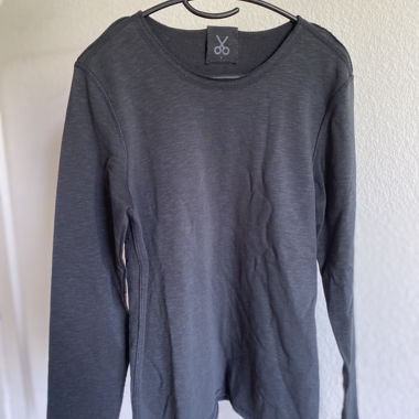 Unbenutztes, graues/schwarzes Sweatshirt