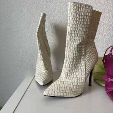 White boots