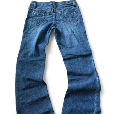 Jeans da donna con strass