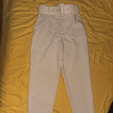 Pantalon beige Zara XS