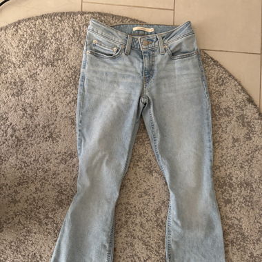 Levi’s Super low rise bootcut jeans 