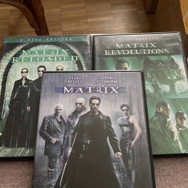 „Matrix“-Trilogie auf DVD