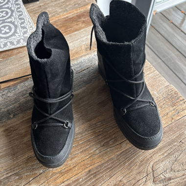 Bottines compensées fourrees t38