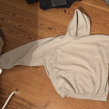 Beiger Hoodie