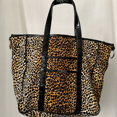 Leopard print shopper by Dolce and Gabbana