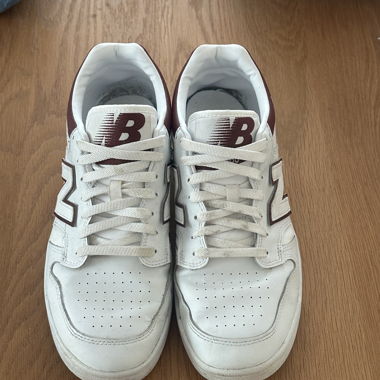New Balance 480 weiss/bordeaux