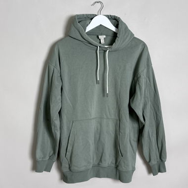 H&M Grüner Kapuzenpullover