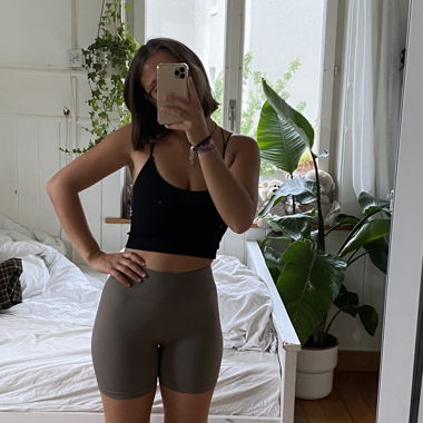 brown sport shorts from teveo