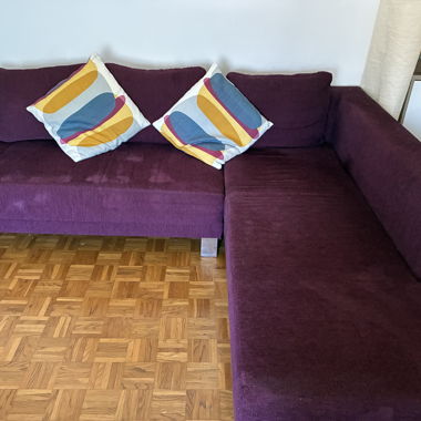 Ecksofa mit Schlafunktion