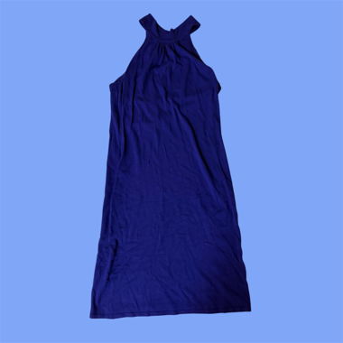 Lila Trägerkleid