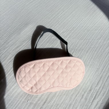 Maschera da notte GUCCI rosa a fiori
