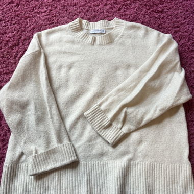 Maglione oversize in maglia