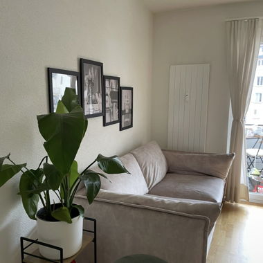 Divano a due posti beige