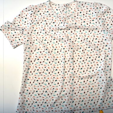 Retro Summer Blouse