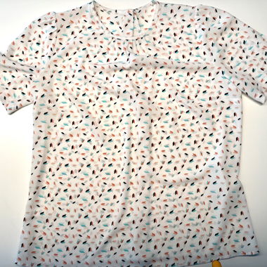 Blusa estiva retrò