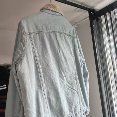 Veste en jean clair