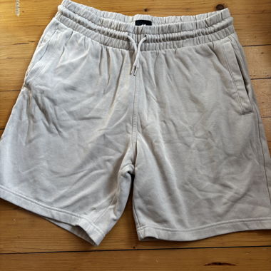 H&M Regular Fit Shorts Beige Size M