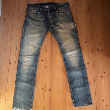 Jeans Diesel Vintage Thavar - denim déchiré