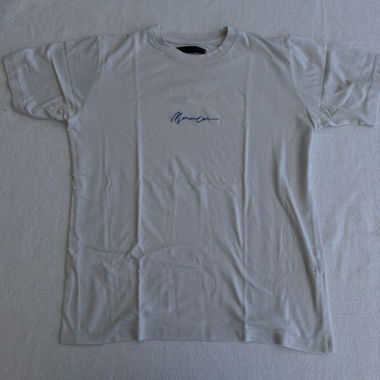 T-shirt bianco con logo