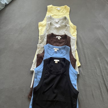 Set da 6 Canotte da Donna
